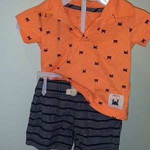 Mommy's island hunk Carter's outfit